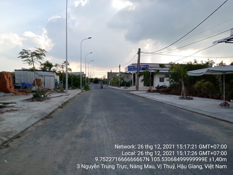 VTY99 Đường Hùng Vương nối dài, Thị trấn Nàng Mau, từ Ranh lô (nền) Nguyễn Văn Tiềm đến Hết ranh Khu dân cư giáo viên - Ảnh 1