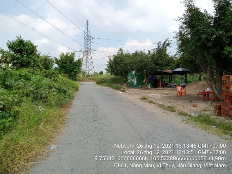 VTY105 Khu thương mại thị trấn Nàng Mau (Khu 2), Thị trấn Nàng Mau, Các đường nội bộ theo quy hoạch chi tiết xây dựng (không áp dụng các nền mặt tiền đường số 11) - Ảnh 1
