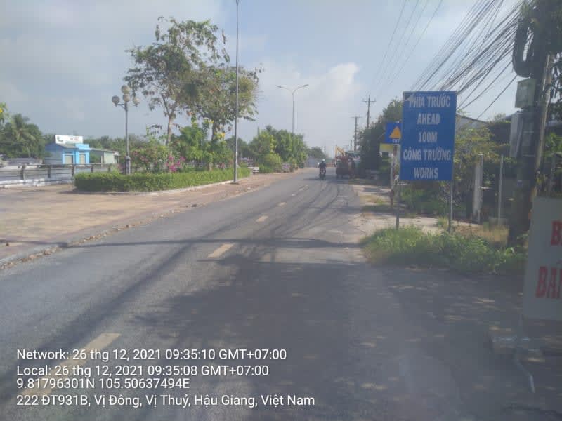 VTY02 Đg Tỉnh 931B Ranh Trụ sở UBND xã Vĩnh Đông đến hết nhà Văn Hoá xã Vị Đông - Ảnh 1