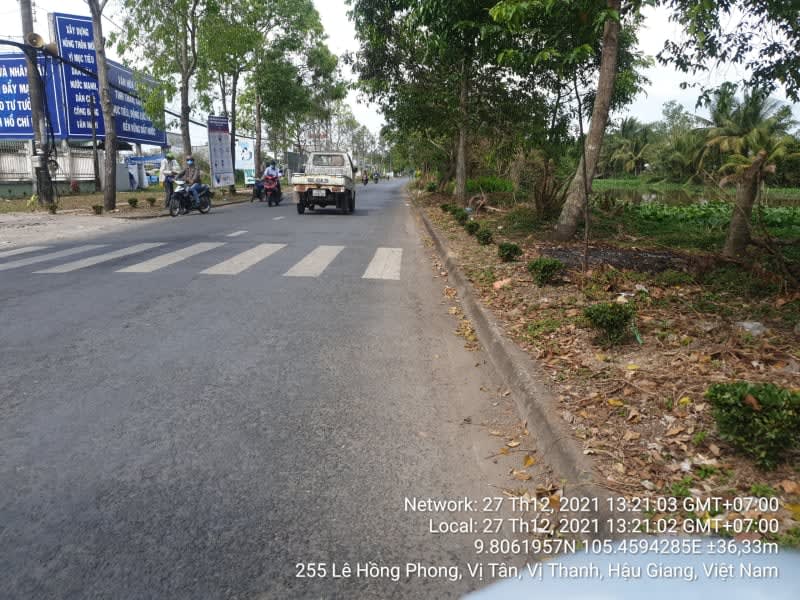 VT 96 đường 19/8, xã Vị Tân, đường Lê Hồng Phong đến kênh 59 - Ảnh 1