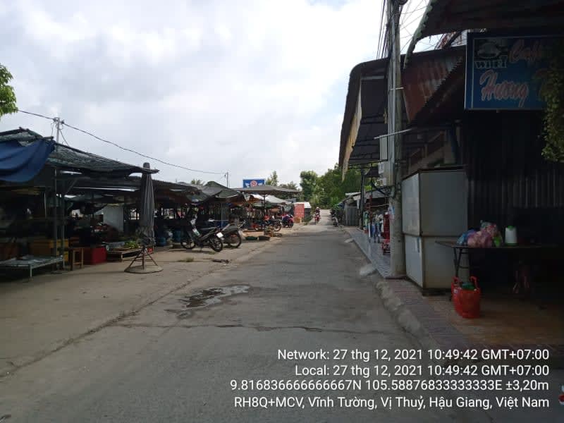 VTY43 Chợ xã Vĩnh Tường, Xã Vĩnh Tường, Khu vực trong chợ - Ảnh 1