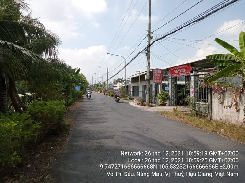 VTY92 Đường Nguyễn Huệ, Thị trấn Nàng Mau, từ Nguyễn Tri Phương đến Cầu Tư Tiềm - Ảnh 1