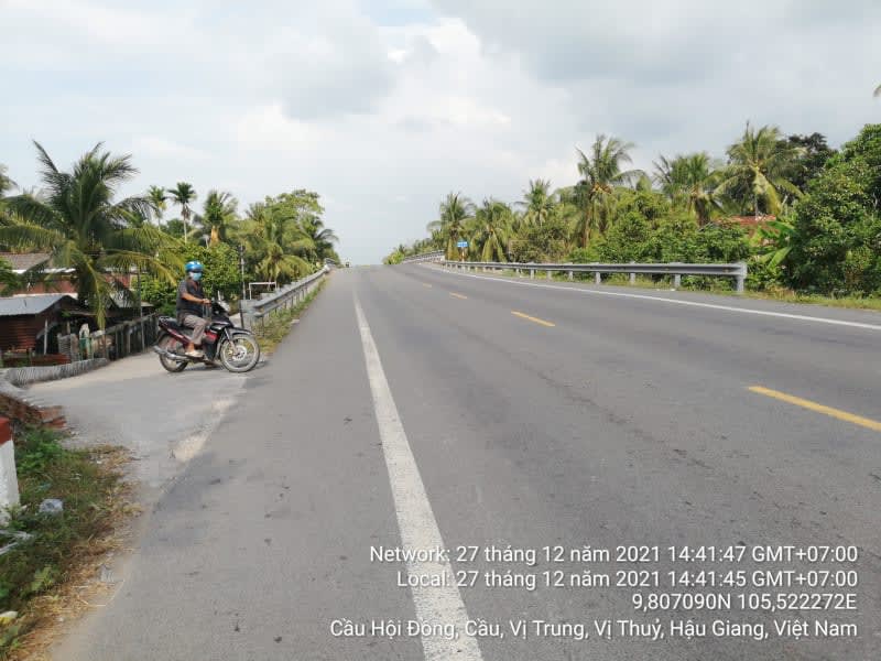 VTY48 Đường công vụ kênh Ba Liên Xã Vị Trung từ Ranh thành phố Vị Thanh đến Quốc lộ 61C - Ảnh 1