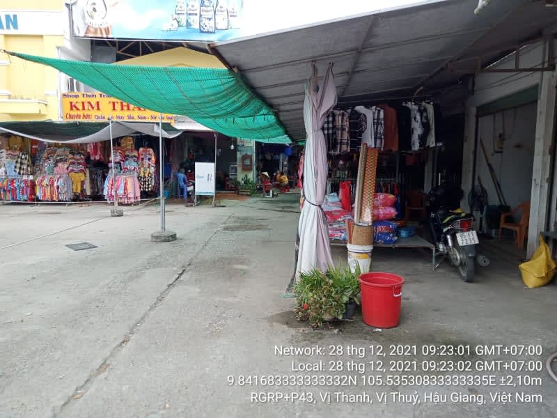 VTY40 Chợ xã Vị Thanh, Xã Vị Thanh, Khu vực trong chợ - Ảnh 1