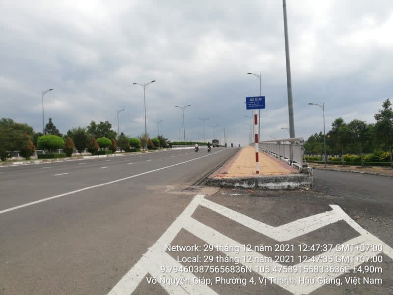 VT58 Đường Nguyễn Huệ Phường 4 từ Kênh Mương Lộ 62 đến Cầu Xà No - Ảnh 1