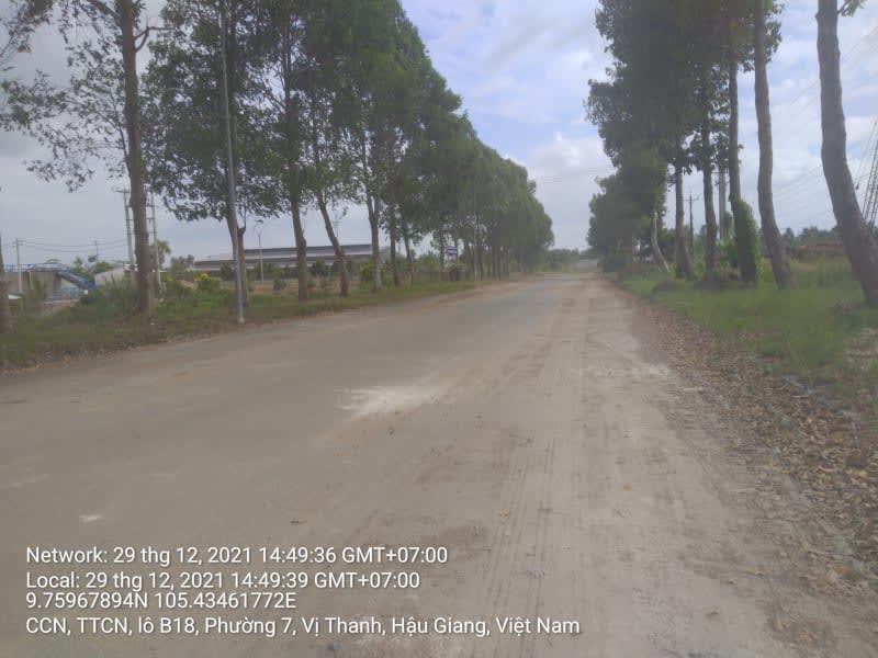 VT76 đg Đồng Khởi P7 ranh Cụm Công nghiệp tiểu thủ công giáp ranh xã Hoả Lựu - Ảnh 1
