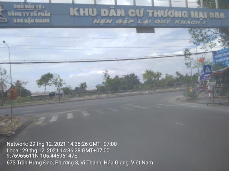 VT72 đg vào khu dân cư Thương mại phương VII (586) trần Hưng Đạo về ranh khu dân cư thương mại - Ảnh 1