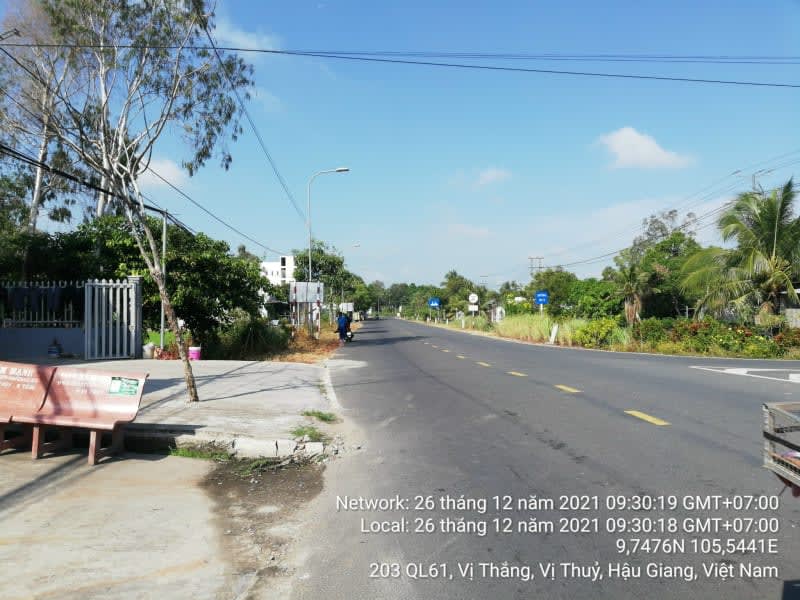 VTY74 - 1 Tuyến mương lộ song song Đường 30 Tháng 4 Thị trấn Nàng từ Thị trấn Nàng Mau đến Ranh xã Vị Thắng - Ảnh 1