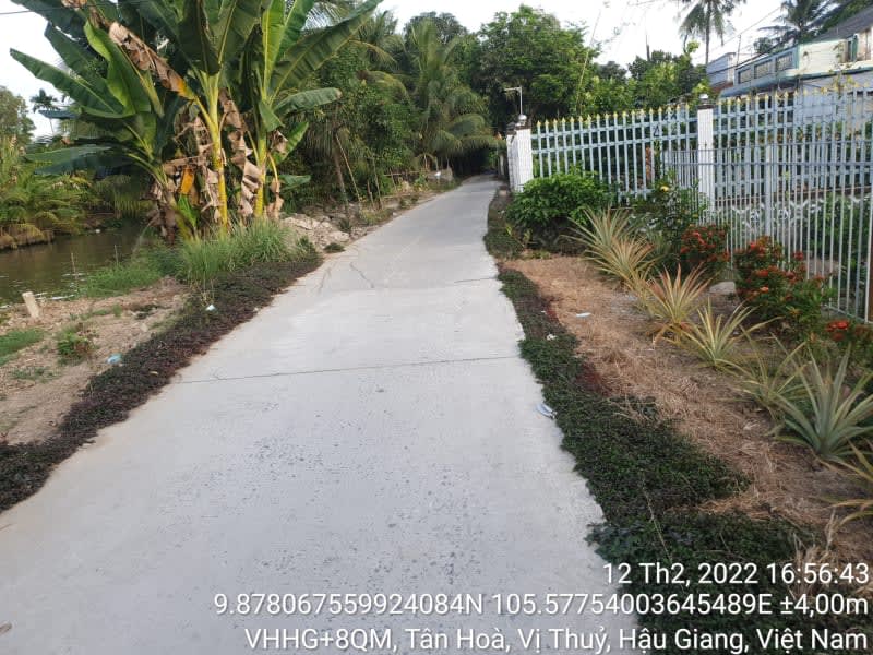 VTY 120 các tuyến đường đồng nhất xã Vị Bình - Ảnh 1