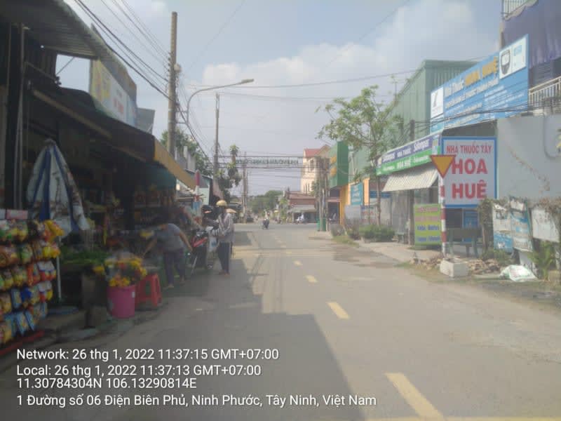 TN125 Đường hẻm số 6 Điện Biên Phủ (đường vào văn phòng Khu Phố Ninh Phước) từ Đường Điện Biên Phủ đến Ngã 3 nhựa (ra cửa 12 Tòa Thánh) - Ảnh 1