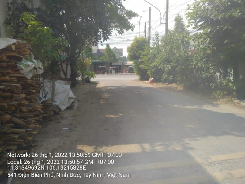 TN126 Đường hẻm số 6 Điện Biên Phủ (đường vào Văn phòng khu phố Ninh Phước) từ Ngã 3 nhựa (ra cửa 12 Tòa Thánh) đến cuối tuyến (hết đường nhựa) - Ảnh 1