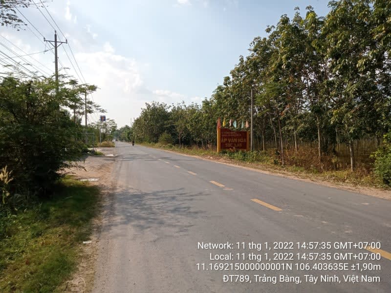 TRB04- 1 TX Trảng Bàng, ĐT 789 Đoạn qua Hưng Thuận, từ Giáp ranh Đôn Thuận (Cầu cá Chúc) đến Trường Tiểu học Bùng Binh - Ảnh 1
