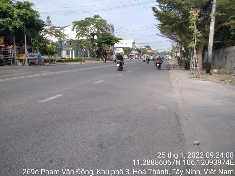 HT53 PHẠM VĂN ĐỒNG (Nguyễn Thái Học - Phạm Ngọc Trấn cũ) Ranh P.Hiệp Tân – Phường Long Hoa đến Hồ bơi Ao Hồ - Ảnh 1
