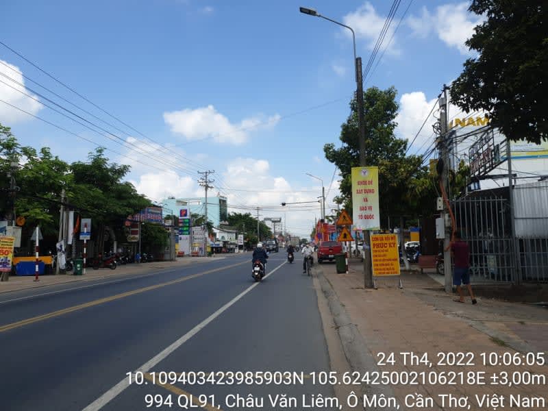 OM21, Tôn Đức Thắng (ql91), từ cầu Ông Tành đến cầu Ô Môn ( phía bên phải) - Ảnh 1