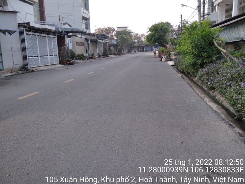 HT56 Đường lô khu vực Phường Long Hoa (đường nhựa) Các đường lô Khu phố 2. - Ảnh 1