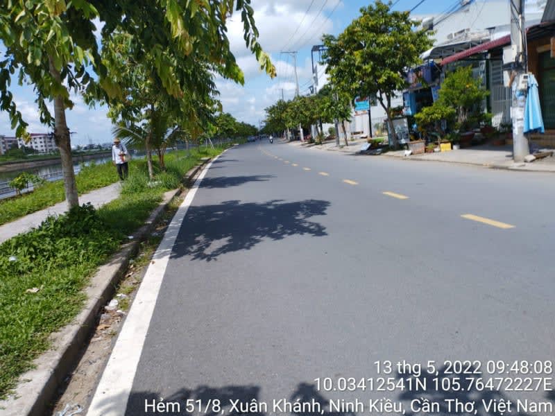 NK27 Đường cặp bờ kè Hồ Bún Xáng hẻm 51 đường 3 tháng 2 đến Rạch Ngỗng 1 - Ảnh 1