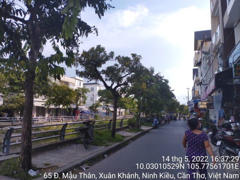 NK62 Mạc Thiên Tích (đg cặp rạch Tham Tướng) sông Cần Thơ đến MẬU THÂN - Ảnh 1