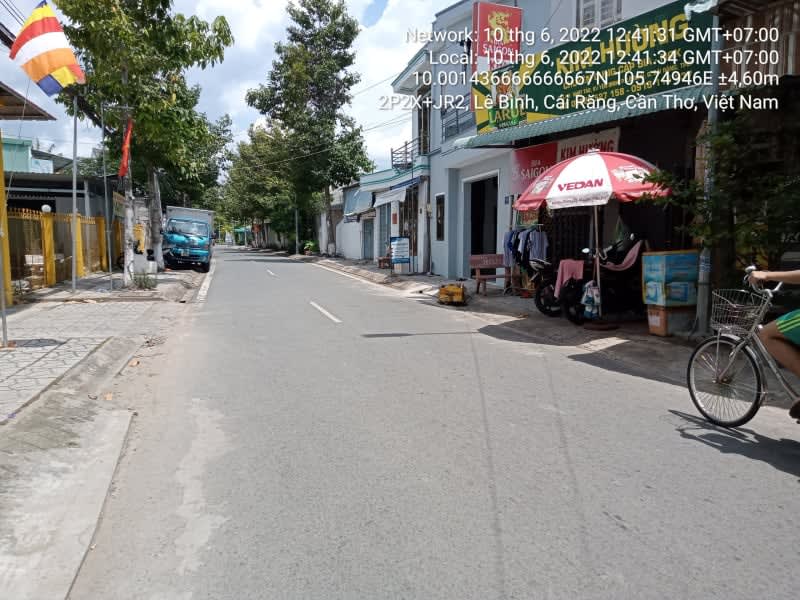 CR33 Nhật Tảo, Võ Tánh đến Lê Hồng Nhi tsss 1m2 khoảng 27 triệu đất thổ cư - Ảnh 1