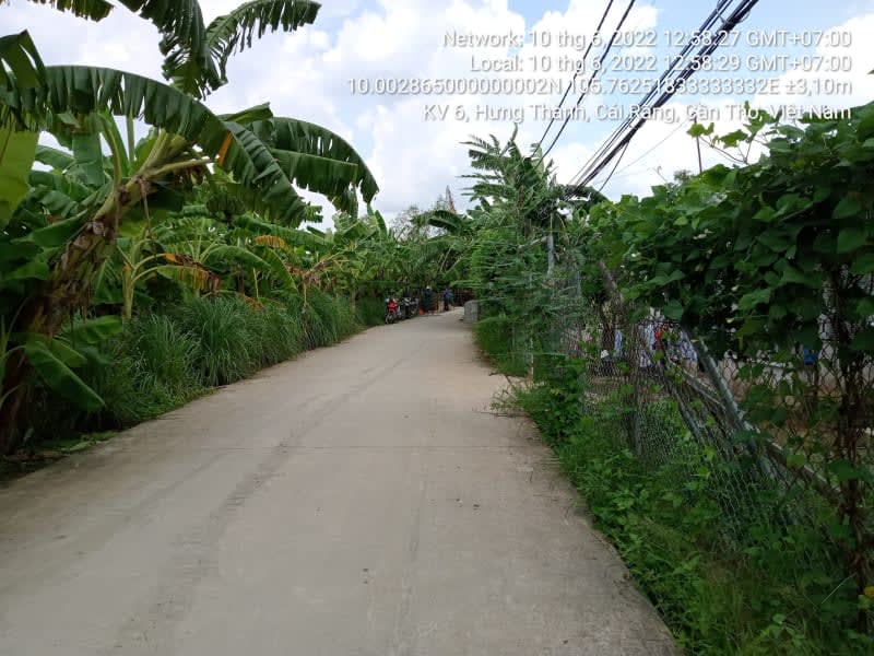 CR96 Tuyến đường lộ hậu Tân Thạnh Tây, Đường cặp rạch Cái Đôi đến Đường cặp Rạch Bàng - Ảnh 1
