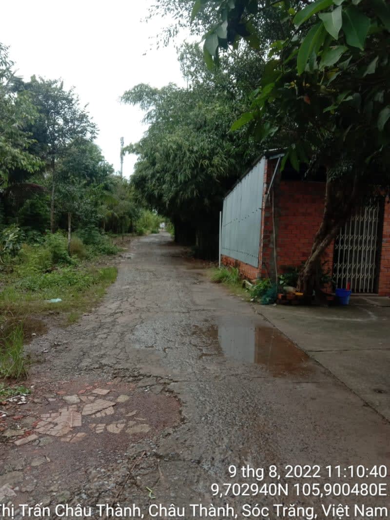CHT24 Đường Bạch Đằng (đường kênh Hậu cũ) từ Đường Hùng Vương đến Hết ranh đất Ngân hàng Sacombank - Ảnh 1
