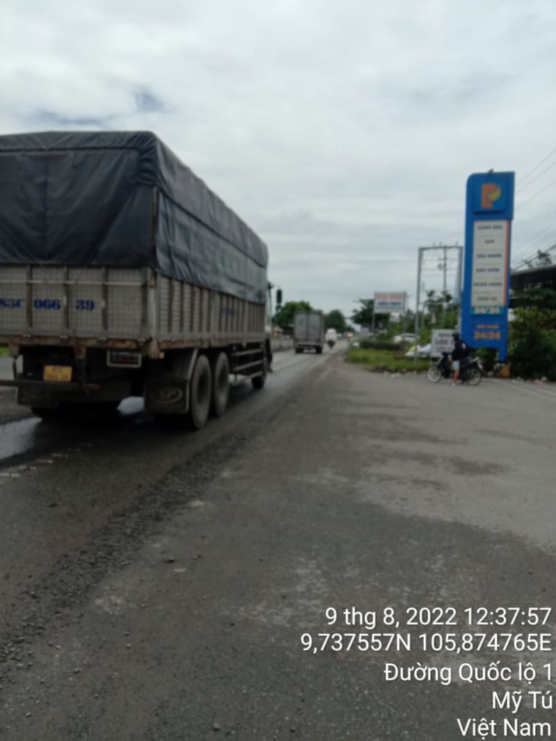 CHT175 Quốc lộ 1A từ Giáp ranh đất cây xăng Dư Hoài đến Giáp ranh xã Đại Hải - Ảnh 1