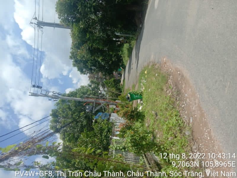 CHT29 đường đất từ Đầu ranh đất bà Châu Thị Nguyệt (đầu ranh thửa số 246, tờ bản đồ số 03) đến Giáp đê bao - Ảnh 1