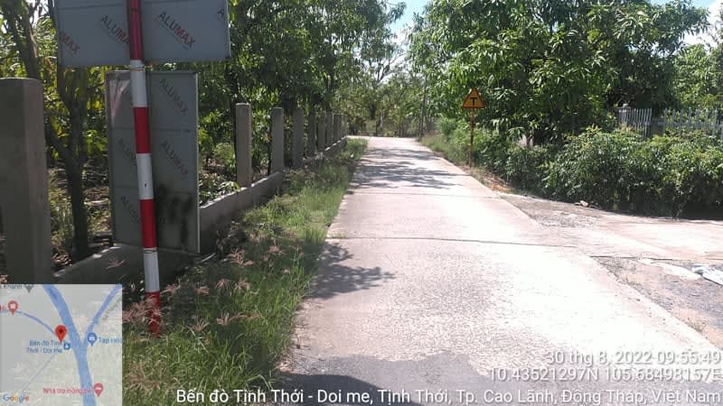 CLH142 - Đường nhựa cầu Tám Nhường - Khém Lớn hồ tôm - Ảnh 1