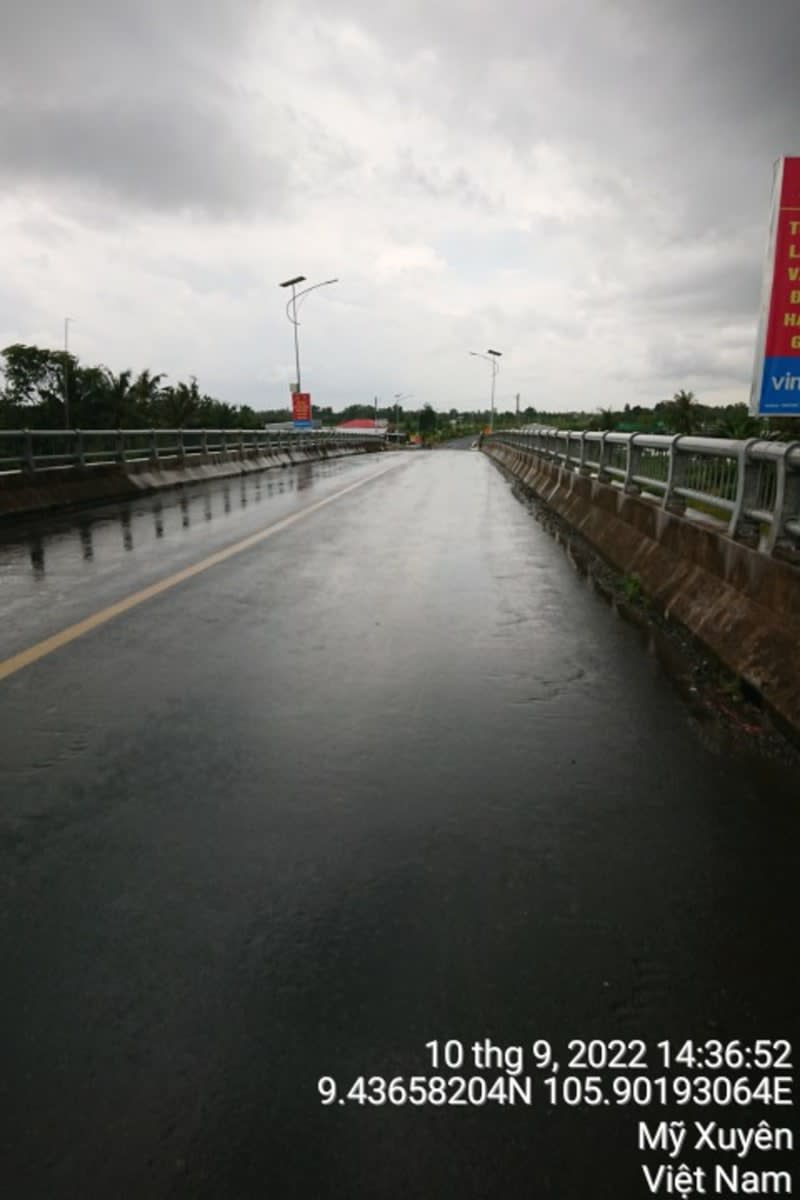 MX123 Đường trục Phát triển Tôm - Lúa huyện Mỹ Xuyên từ Cầu Kinh Ông Cố	đến Giáp ranh xã Hòa Tú 1 - Ảnh 1
