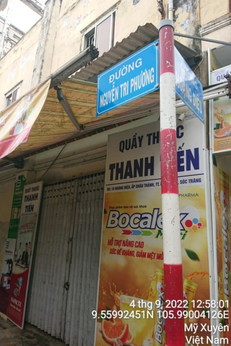 MX09	Đường Nguyễn Tri Phương	 từ 	Suốt đường - Ảnh 1