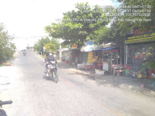 PH16 lộ nông thôn Long Trường về ngã tư Hũ Tiếu xã hoà Mỹ Phụng Hiệp - Ảnh 2