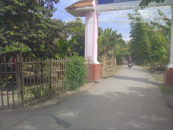 PH16 lộ nông thôn Long Trường về ngã tư Hũ Tiếu xã hoà Mỹ Phụng Hiệp - Ảnh 5