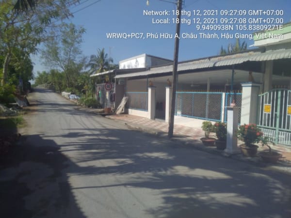 CT41 đường ra Quốc lộ Nam Sông Hậu (lô da) xã Đông Phú Cầu Bảy Ca về Cầu cái Dầu - Ảnh 2