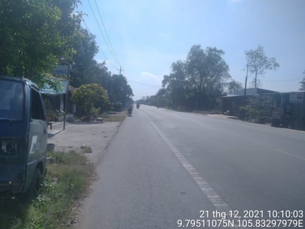 NB46 CẦU PHỤNG HIỆP ĐẾN RANH SÓC TRĂNG Nền đất thổ cư - Ảnh 4