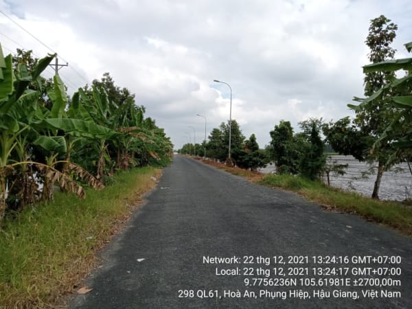 PH52 Đường dẫn vào khu bãi rác, Xã Hòa An, từ Giáp tỉnh lộ 927 đến Vào bãi rác - Ảnh 4