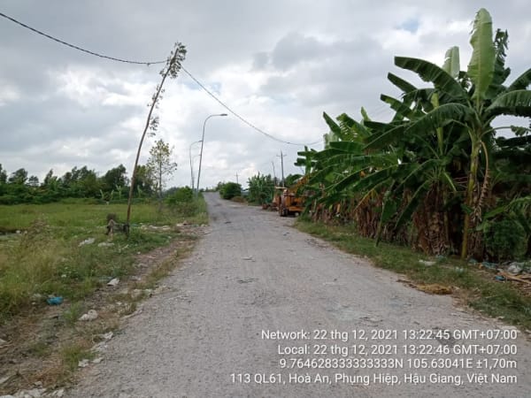PH52 Đường dẫn vào khu bãi rác, Xã Hòa An, từ Giáp tỉnh lộ 927 đến Vào bãi rác - Ảnh 5