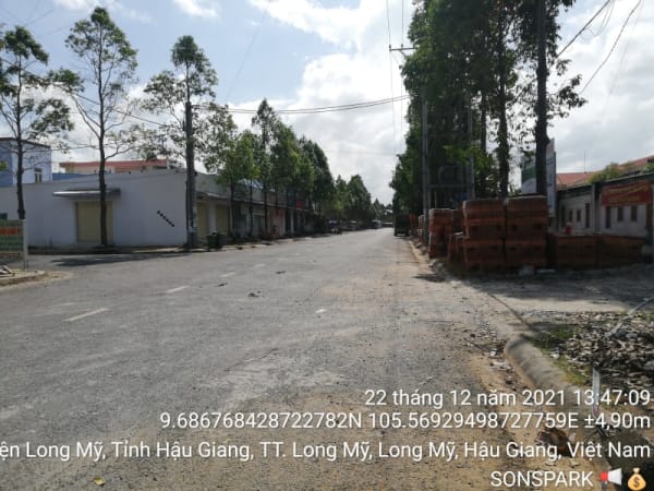 LM34  Khu Tái định cư khu vực Bình Thạnh Phường Bình Thạnh từ  Khu tái định cư KV. Bình Thạnh B từ vòng xuyến đến Hết đường mặt tiền trường cấp 3 - Ảnh 3