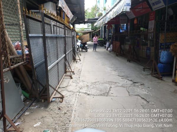 VTY42 chợ Vĩnh Tường, xã Vĩnh Tường,khu vực trong chợ - Ảnh 4