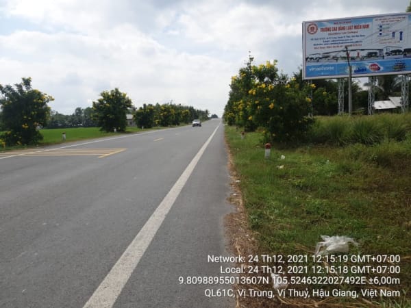 VTY 28 đường Ba Liên - ông tà, xã Vị Trung, từ ranh phường V tp Vị Thanh đến kênh chín thước - Ảnh 3