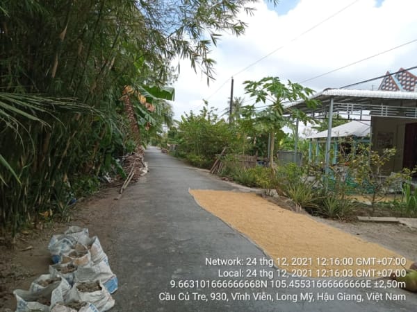 HLM6 Thị trấn Vĩnh Viễn, từ Kênh Trạm Bơm đến Nhà thông tin ấp 11 - Ảnh 4