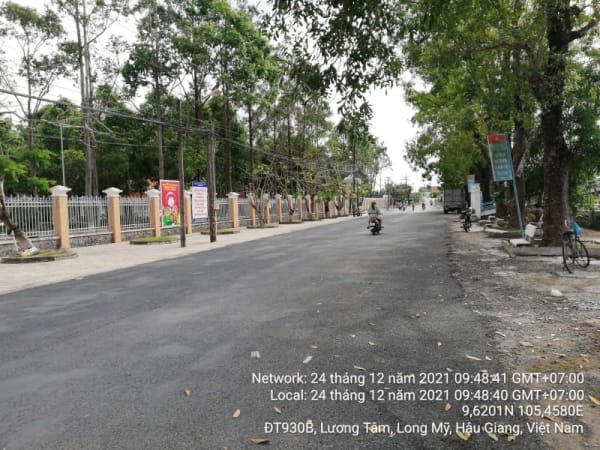 HLM35  Đường tỉnh 930B (Đường đi về xã Lương Tâm, Lương Nghĩa)   Xã Lương Tâm từ  Giáp ranh xã Xà Phiên đến  Đền Thờ Bác Hồ (xã Lương Tâm) - Ảnh 2