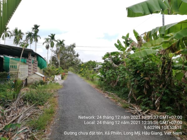 HLM42  Đường đê bao ngăn mặn  Xã Xà Phiên từ Giáp ranh xã Thuận Hòa đến  Ranh xã Lương Tâm - Ảnh 4