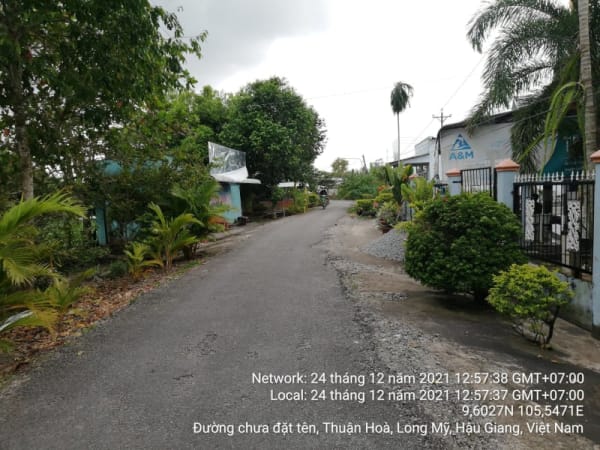 HLM42  Đường đê bao ngăn mặn  Xã Xà Phiên từ Giáp ranh xã Thuận Hòa đến  Ranh xã Lương Tâm - Ảnh 5