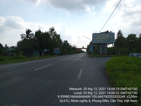 CTA21 Xã Nhơn Nghĩa A, từ Kênh Trầu Hôi (giáp ranh thành phố Cần Thơ) đến Kênh Xáng Mới (giáp ranh thị trấn Rạch Gòi) - Ảnh 2