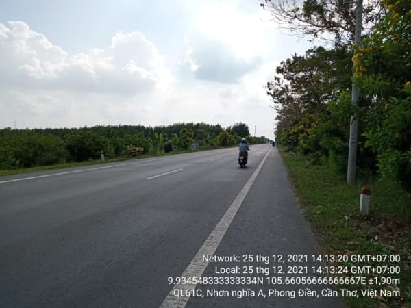 CTA21 Xã Nhơn Nghĩa A, từ Kênh Trầu Hôi (giáp ranh thành phố Cần Thơ) đến Kênh Xáng Mới (giáp ranh thị trấn Rạch Gòi) - Ảnh 3