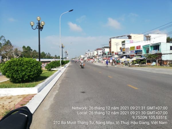 VTY69 Đường 30 Tháng 4 Thị trấn Nàng Màu Cầu Nàng Mau đến Trạm Biến Điện - Ảnh 3