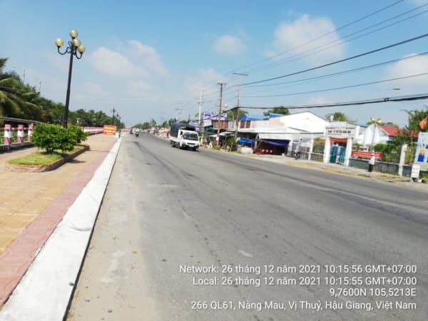 VTY72 Tuyến mương lộ song song Đường 30 Tháng 4 Thị trấn Nàng Màu từ Ranh xã Vị Thuý đến Chùa Tịnh xá Ngọc Long - Ảnh 3