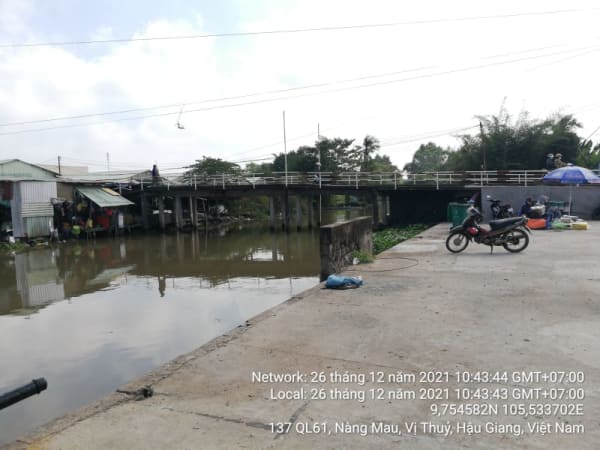 VTY75 Dãy phố cặp nhà lồng chợ Thị trấn Nàng Mau (Chợ cũ) Thị trấn Nàng Màu từ 30 Tháng 4 đếnKênh Hậu - Ảnh 4