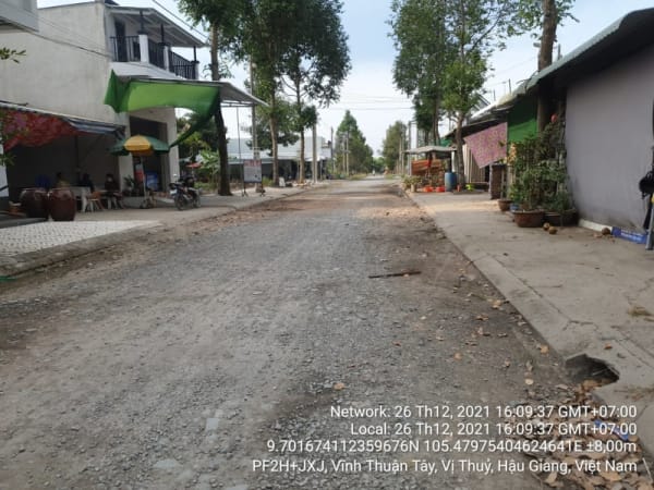 VTY 37, đường thị xã nàng mau đi xã Vĩnh Thuận Tây, xã Vị thủy, xã Vĩnh Thuận Tây, từ cầu kênh trường học Vĩnh Thuận Tây đến hết công trình cải tạo nâng cấp mở rộng trung tâm thương mại Vĩnh Thuận Tây - Ảnh 4