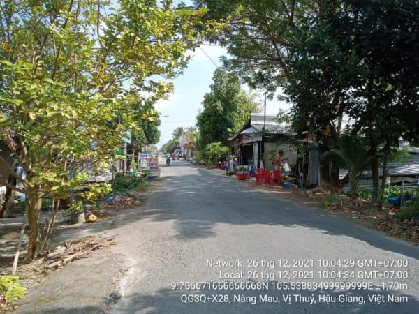 VTY91 Đường Phan Đình Phùng, Thị trấn Nàng Mau, từ Ranh Khu thương mại thị trấn Nàng Mau đến Cầu Thủ Bổn - Ảnh 2
