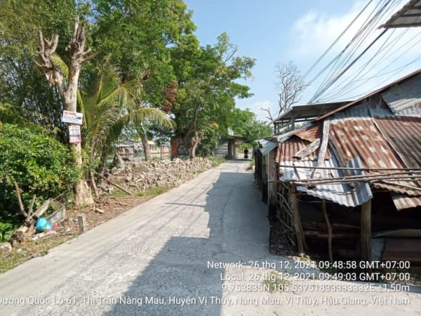 VTY96 Đường bờ xáng Nàng Mau, Thị trấn Nàng Mau, từ Cầu Nàng Mau đến Kênh Ba Soi - Ảnh 2